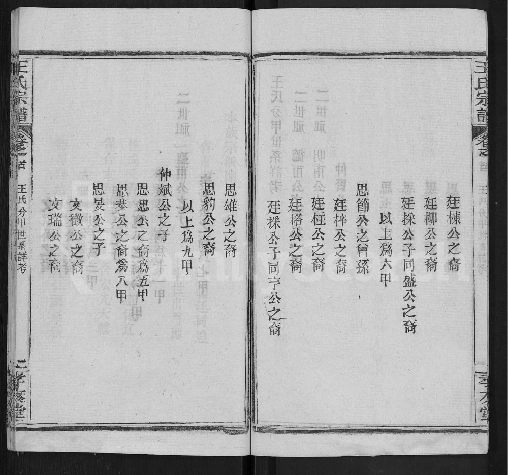 图片[5]-湖北黄冈王氏宗谱（孝友堂）电子版PDF下载-中华家谱网
