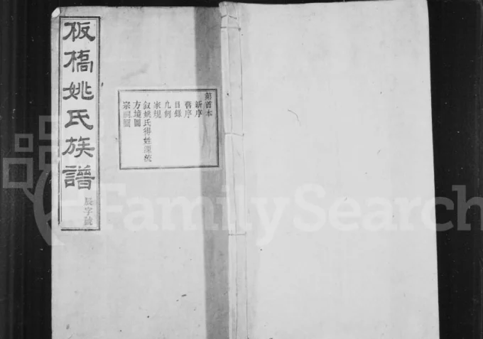 安徽宣城旌德县板桥姚氏宗谱电子版PDF下载-中华家谱网