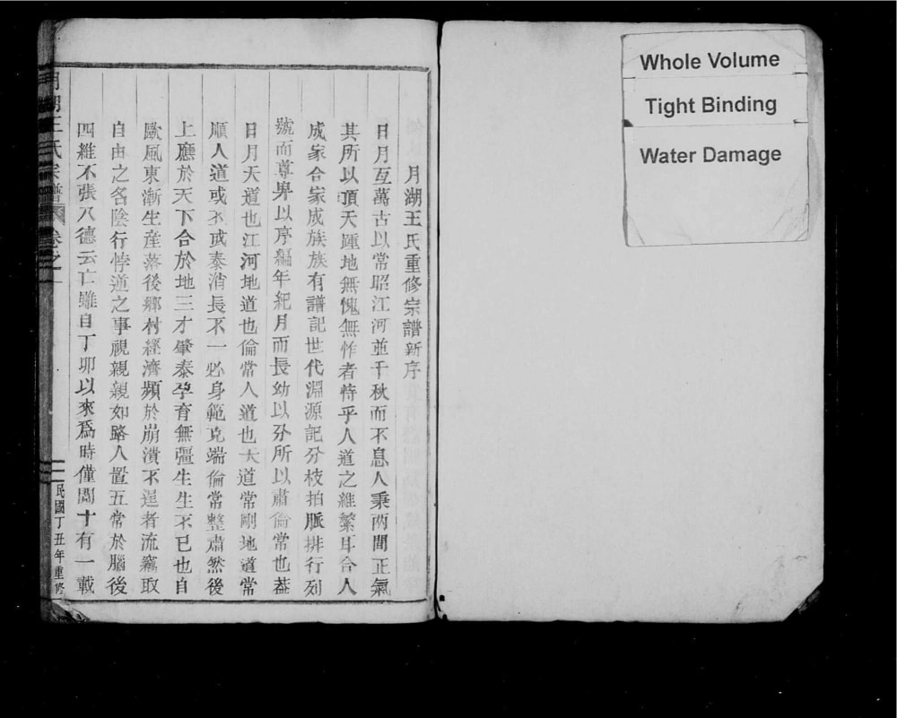 图片[2]-浙江丽水缙云县月湖王氏宗谱电子版PDF下载-中华家谱网