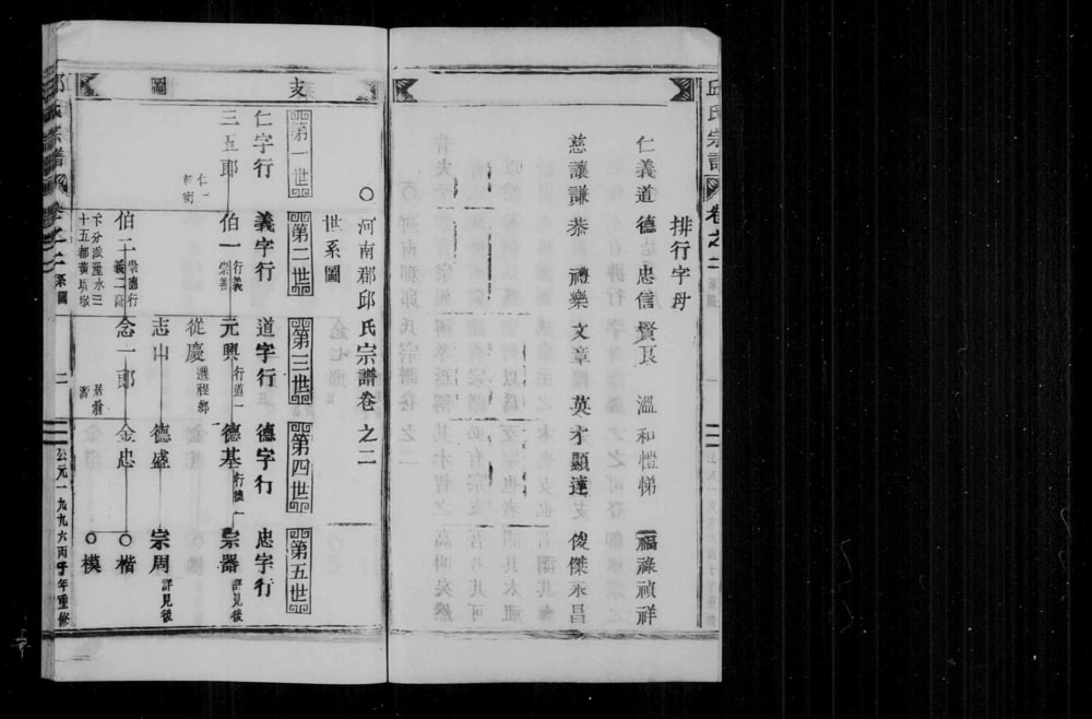 图片[4]-浙江丽水缙云县五云邱氏宗谱电子版PDF下载-中华家谱网