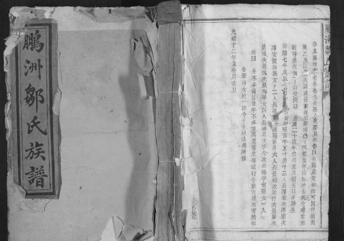 江西抚州乐安县鹏洲邹氏族谱电子版PDF下载-中华家谱网
