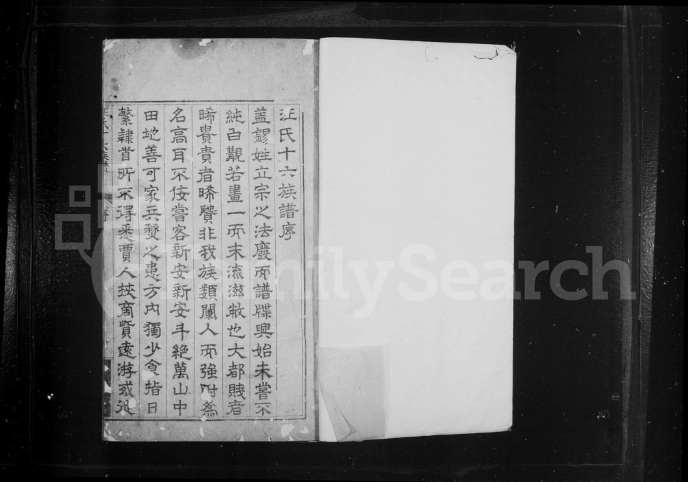 图片[2]-安徽黄山歙县灵山院汪氏十六族谱电子版PDF下载-中华家谱网