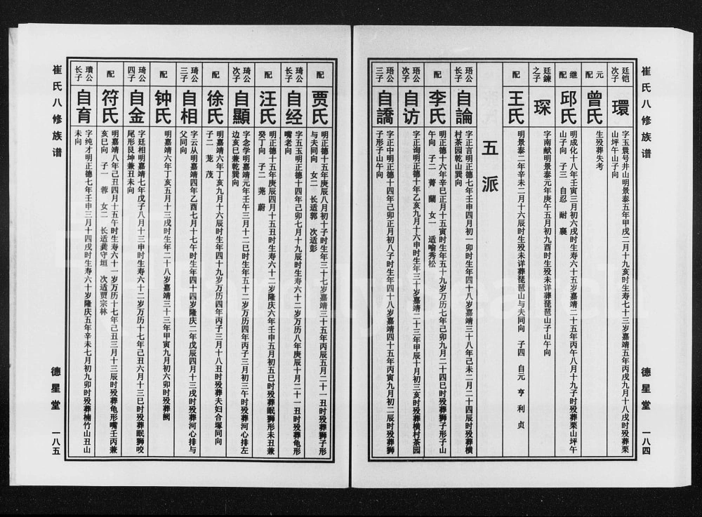图片[8]-湖南益阳资阳崔氏八修支谱（德星堂）电子版PDF下载-中华家谱网