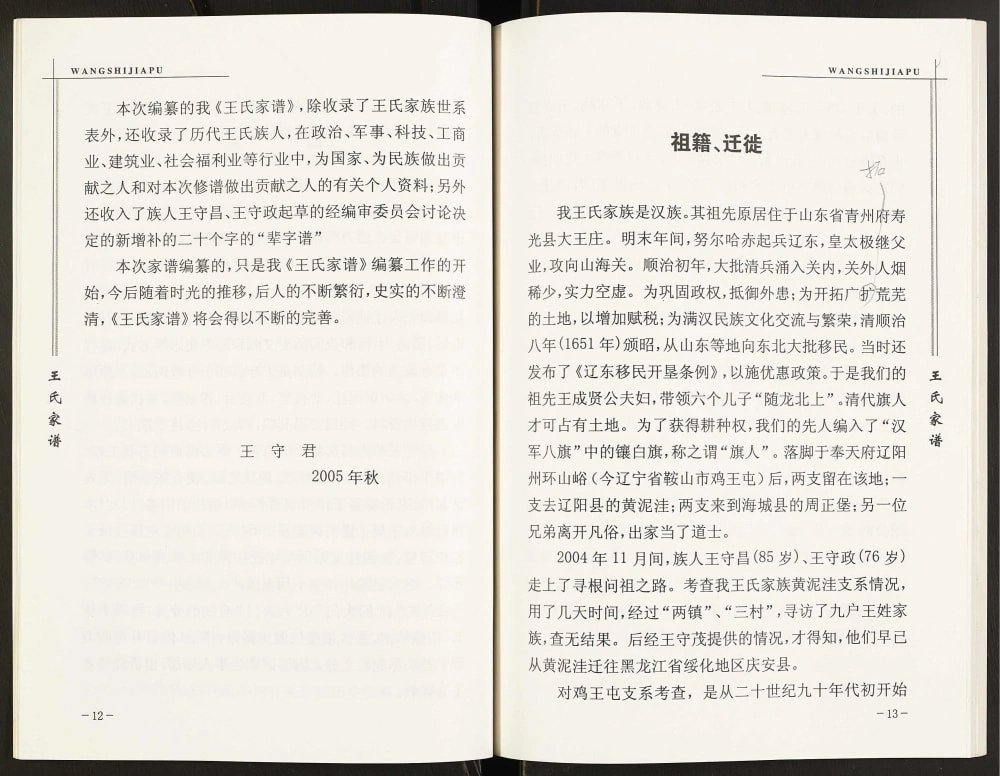 图片[2]-辽宁海城王氏家谱周正堡支系电子版PDF下载-中华家谱网