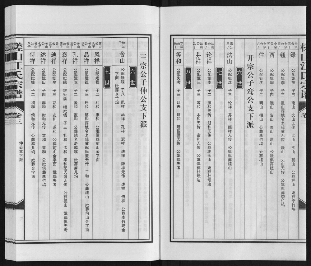 图片[4]-安徽合肥庐江县槎山江氏宗谱电子版PDF下载-中华家谱网