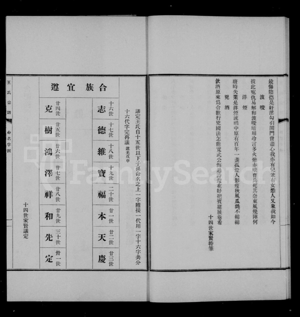 图片[3]-安徽合肥义门王氏重修宗谱（慎余堂）电子版PDF下载-中华家谱网