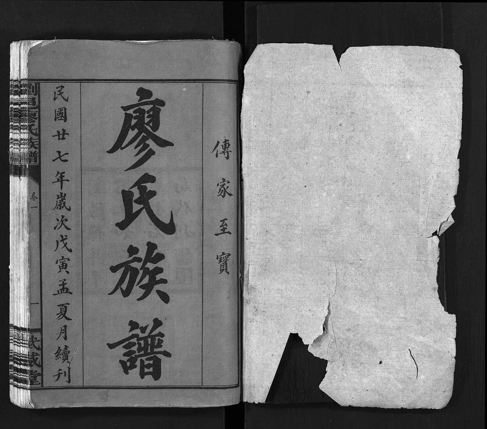图片[2]-湖南浏阳浏邑廖氏族谱（武威堂）电子版PDF下载-中华家谱网
