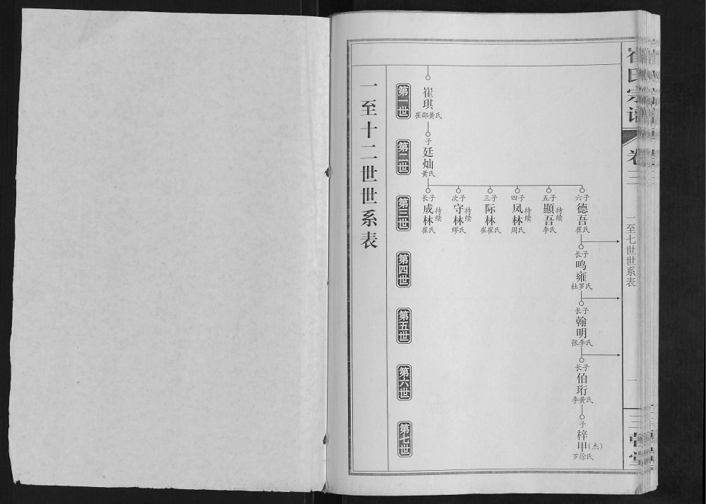 图片[7]-安徽合肥肥东县长岗崔崔氏宗谱（三戟堂）电子版PDF下载-中华家谱网
