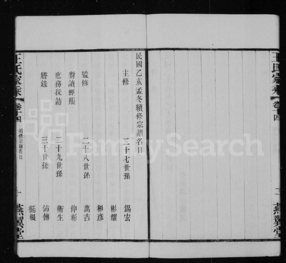 图片[8]-江苏常州武进区闸头王氏家乘（燕翼堂）电子版PDF下载-中华家谱网