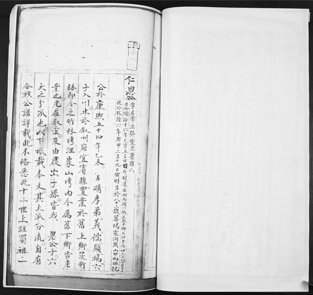 图片[6]-四川宜宾翠屏区张氏家谱湖南衡阳仁恩公入川分谱（清河堂）电子版PDF下载-中华家谱网
