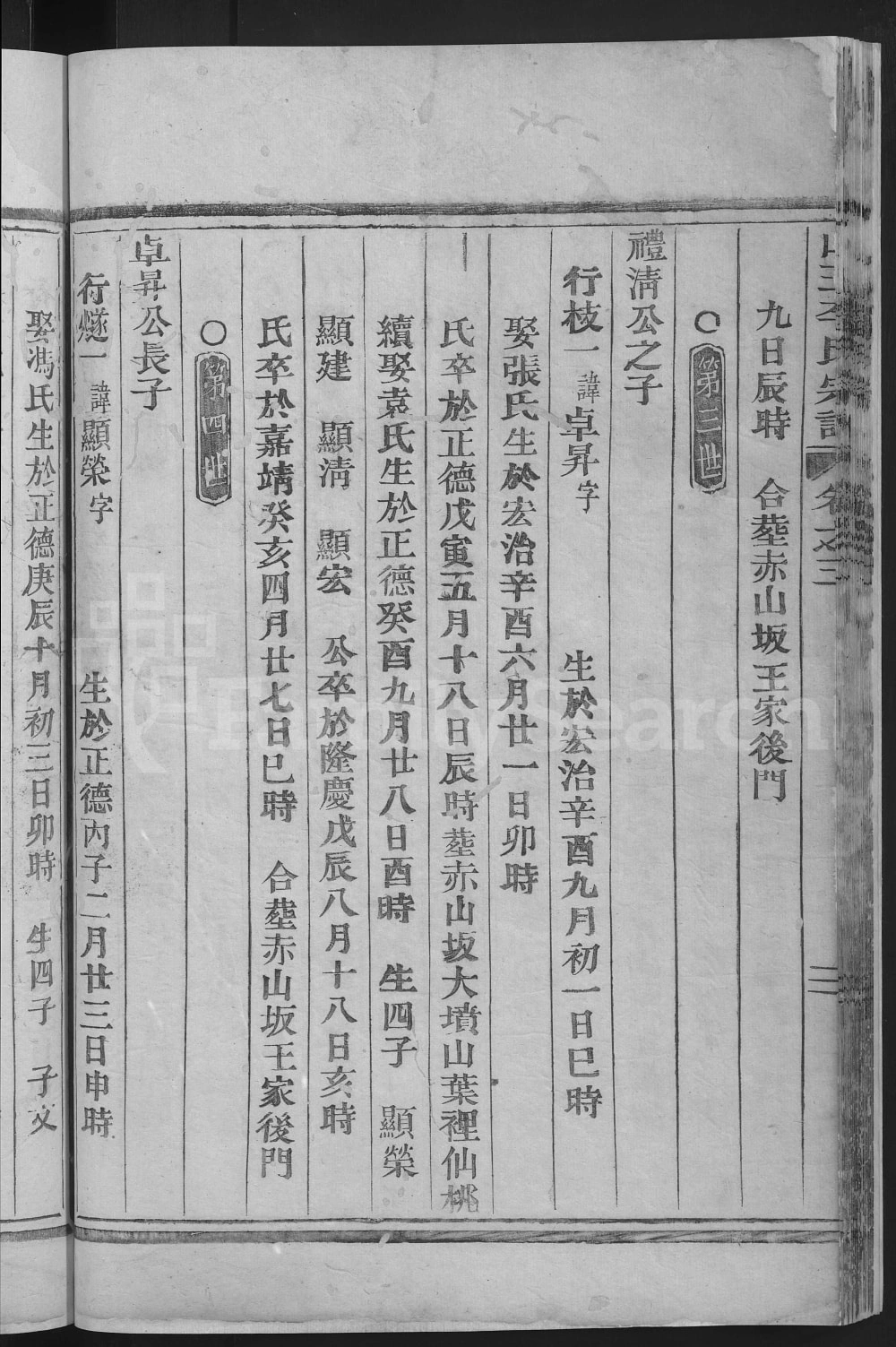 图片[7]-浙江嵊州剡川山王李氏宗谱电子版PDF下载-中华家谱网