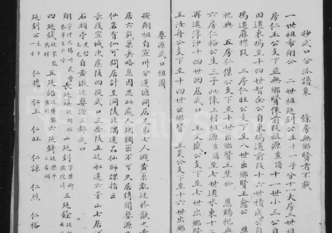 江西上饶婺源武口王氏宗谱电子版PDF下载-中华家谱网