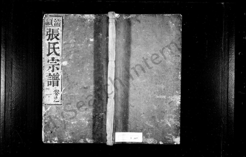 图片[1]-安徽无为濡须张氏宗谱电子版PDF下载-中华家谱网