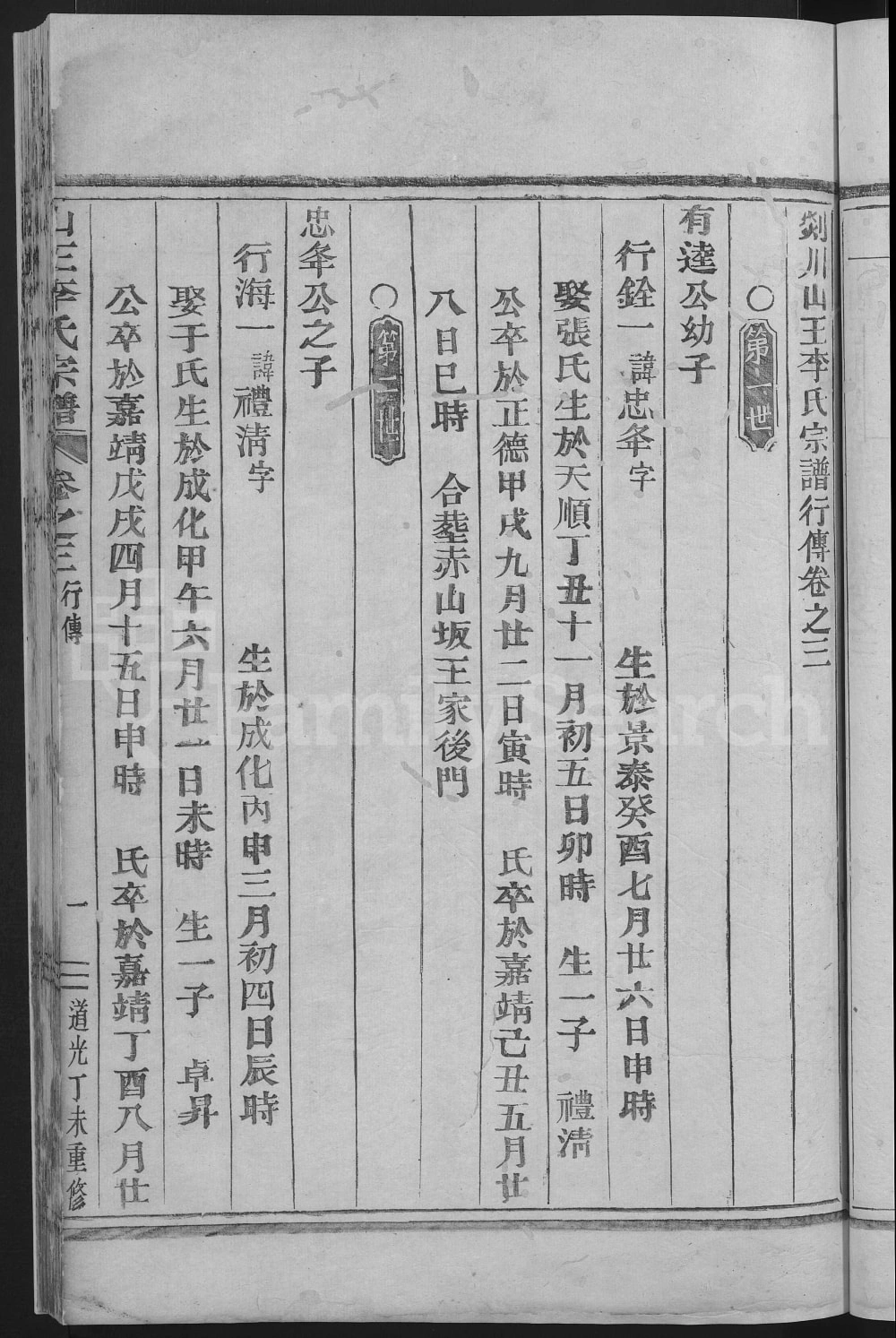 图片[6]-浙江嵊州剡川山王李氏宗谱电子版PDF下载-中华家谱网
