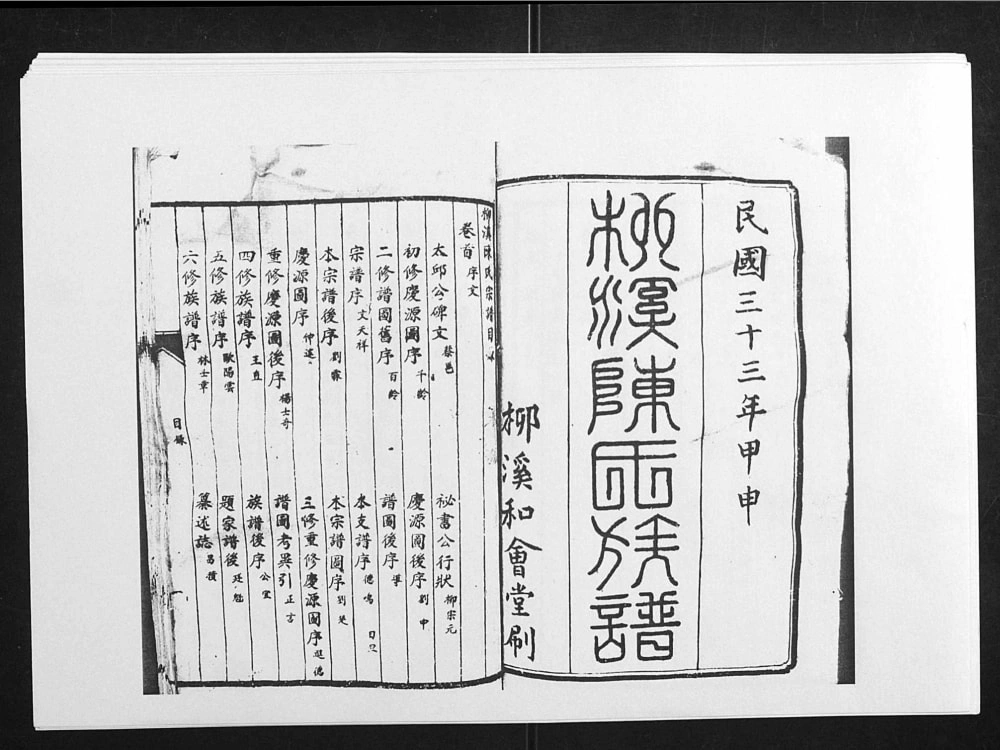 图片[1]-江西吉安泰和柳溪陈氏族谱电子版PDF下载-中华家谱网