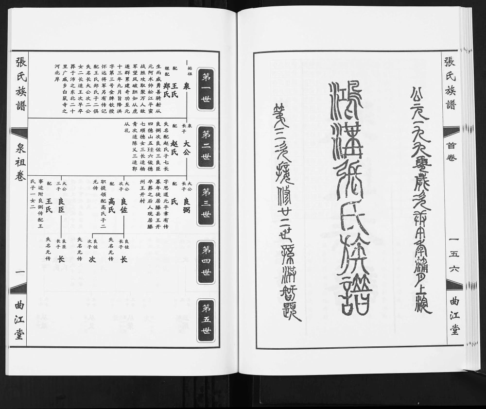 图片[5]-江苏徐州沛县鸿沟张氏族谱（曲江堂）电子版PDF下载-中华家谱网