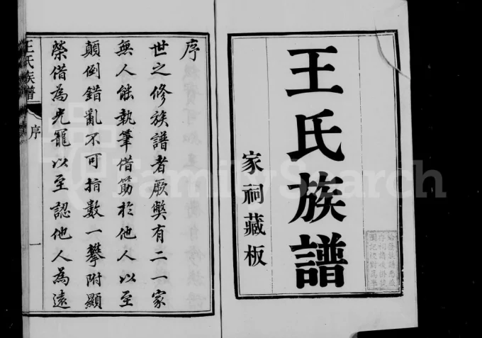 江苏南通海安王氏族谱电子版PDF下载-中华家谱网