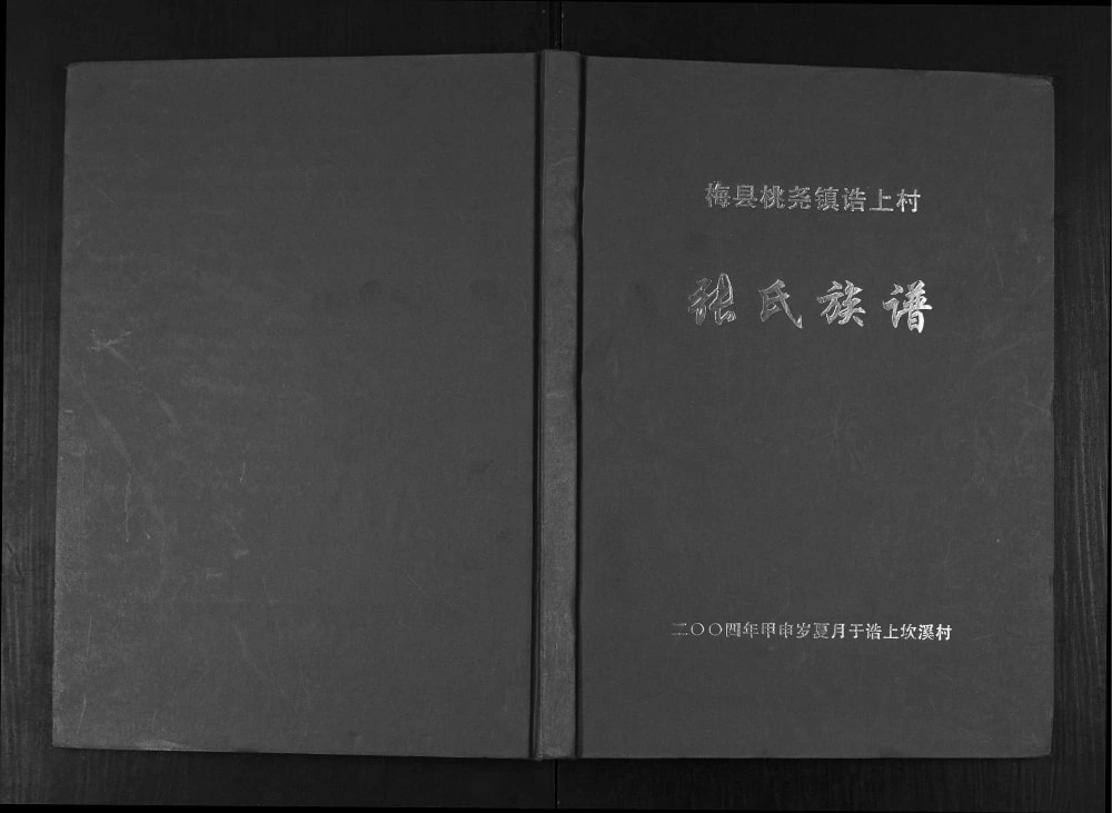 图片[1]-广东梅州梅县桃尧镇诰上坎溪村张氏族谱（清河堂）电子版PDF下载-中华家谱网