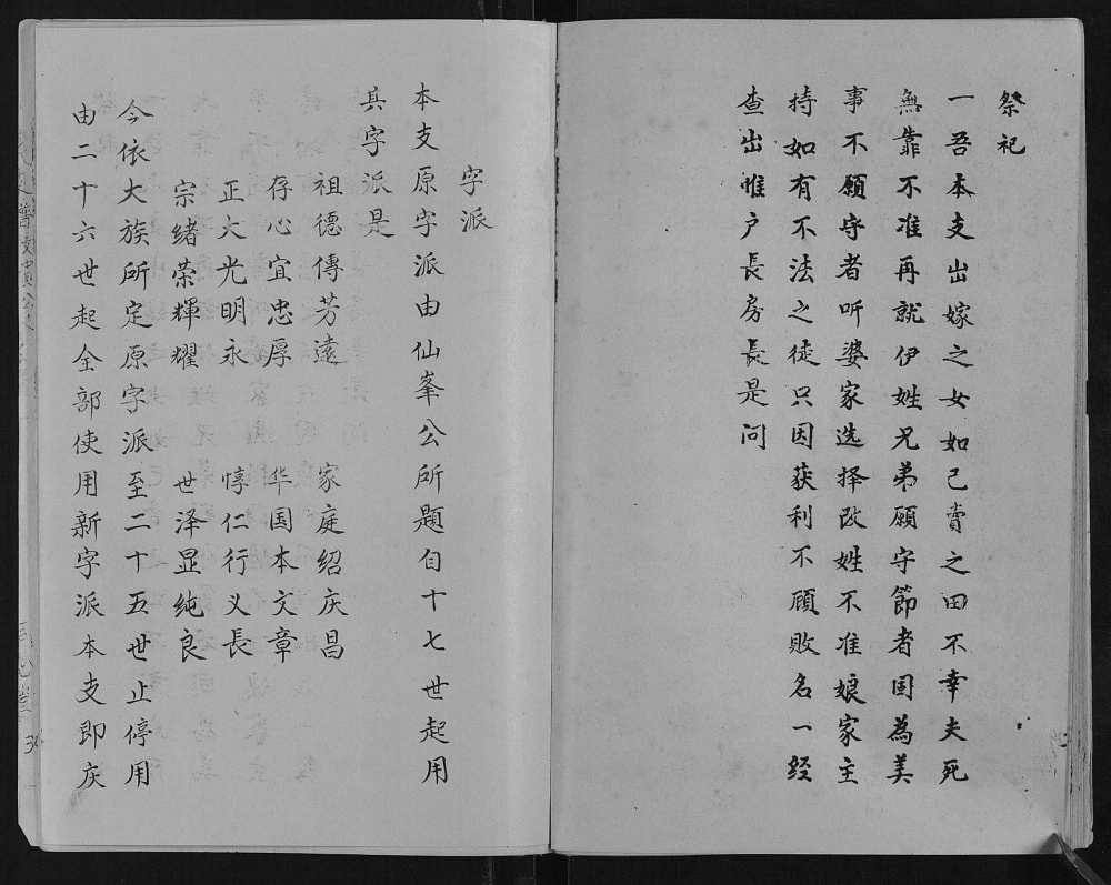图片[3]-湖北孝感李氏文贵文宾公支谱（同心堂）电子版PDF下载-中华家谱网