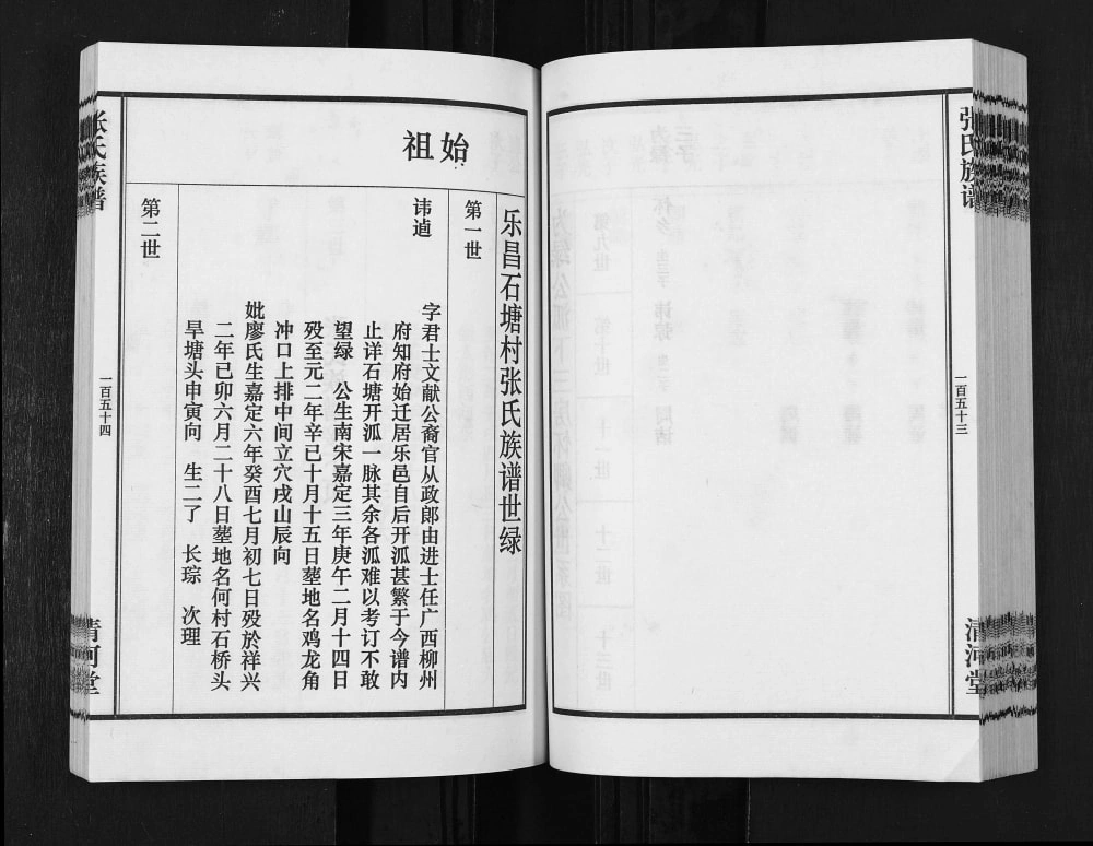 图片[5]-广东乐昌石塘村张氏族谱（清河堂）电子版PDF下载-中华家谱网