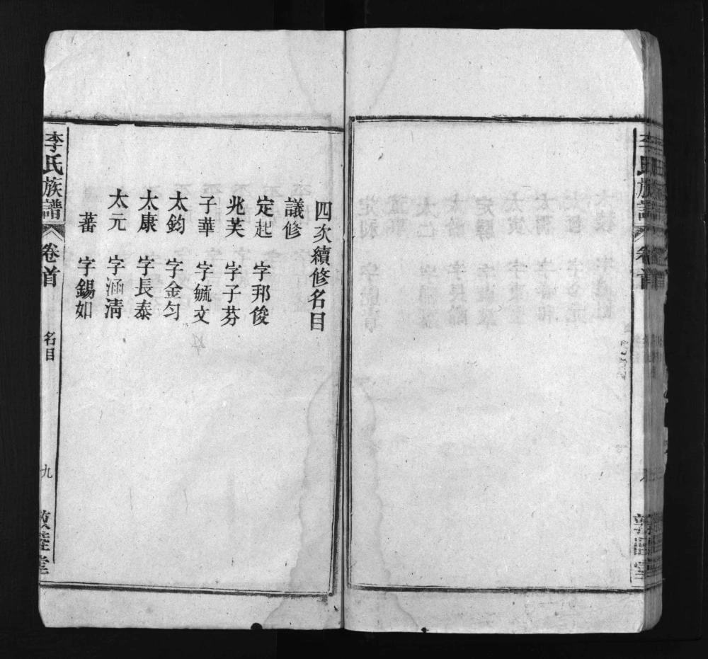 图片[4]-安徽安庆怀宁李氏族谱（敦睦堂）电子版PDF下载-中华家谱网