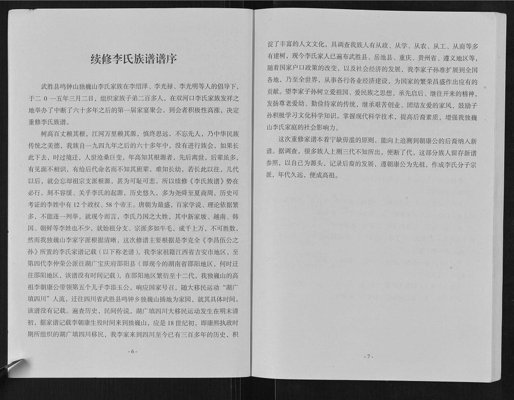 图片[3]-四川广安武胜县鸣钟乡独巍山李氏家谱电子版PDF下载-中华家谱网