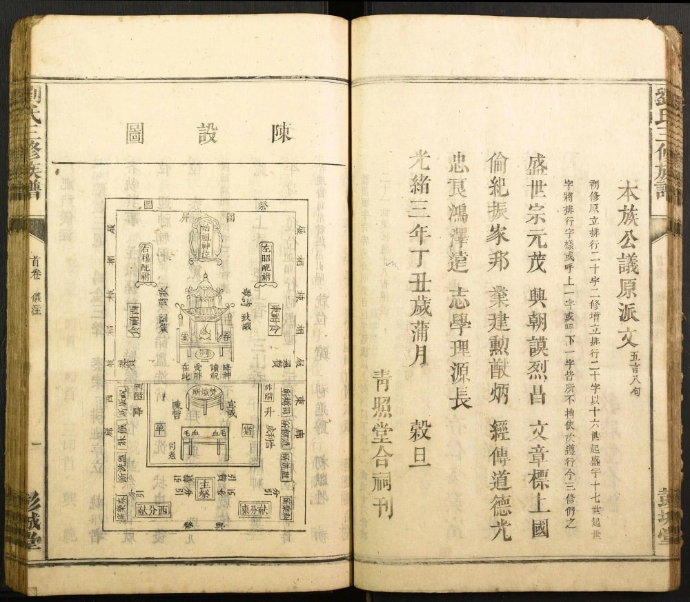 图片[4]-湖南炎陵安仁刘氏三修族谱（彭城堂）电子版PDF下载-中华家谱网