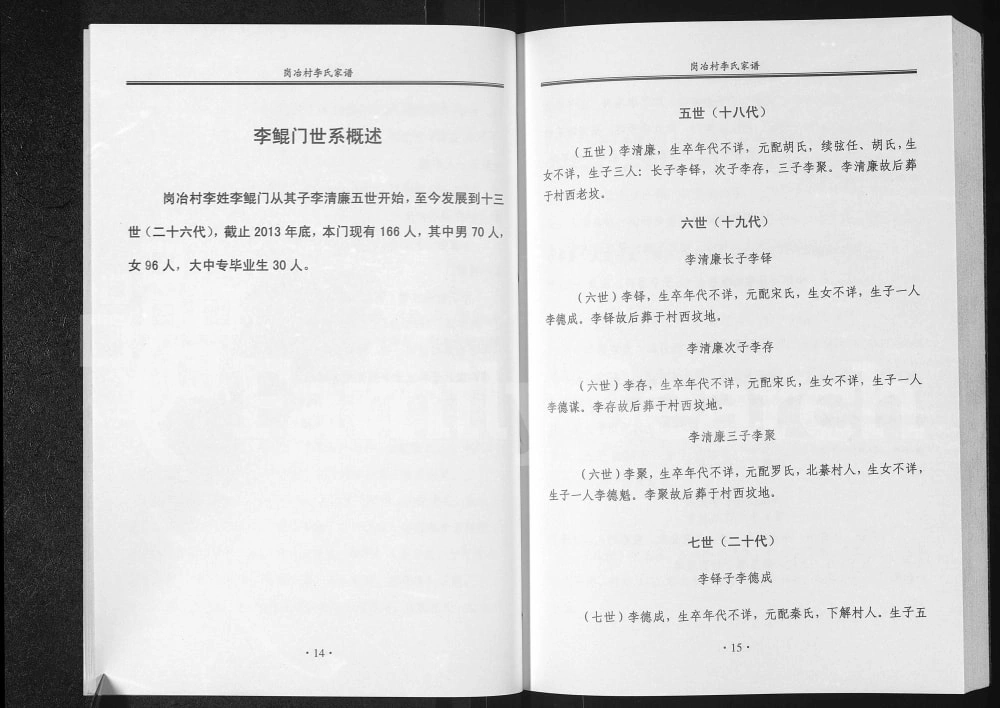 图片[6]-河北沙河市岗冶村李氏家谱电子版PDF下载-中华家谱网
