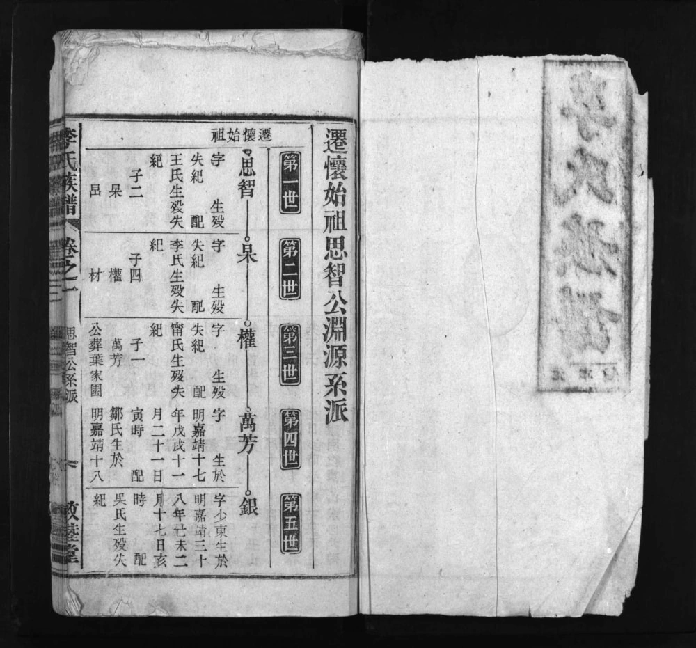 图片[5]-安徽安庆怀宁李氏族谱（敦睦堂）电子版PDF下载-中华家谱网