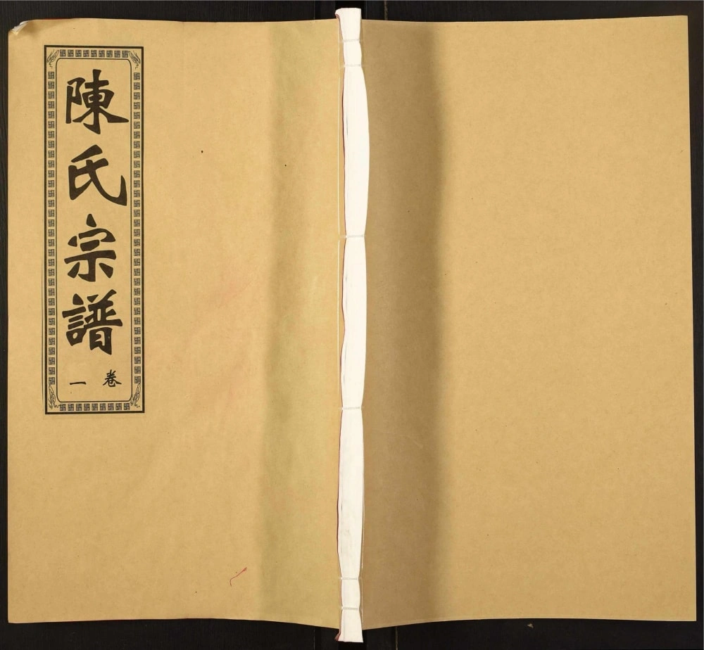 图片[1]-安徽合肥肥东县陈氏宗谱（追远堂）电子版PDF下载-中华家谱网