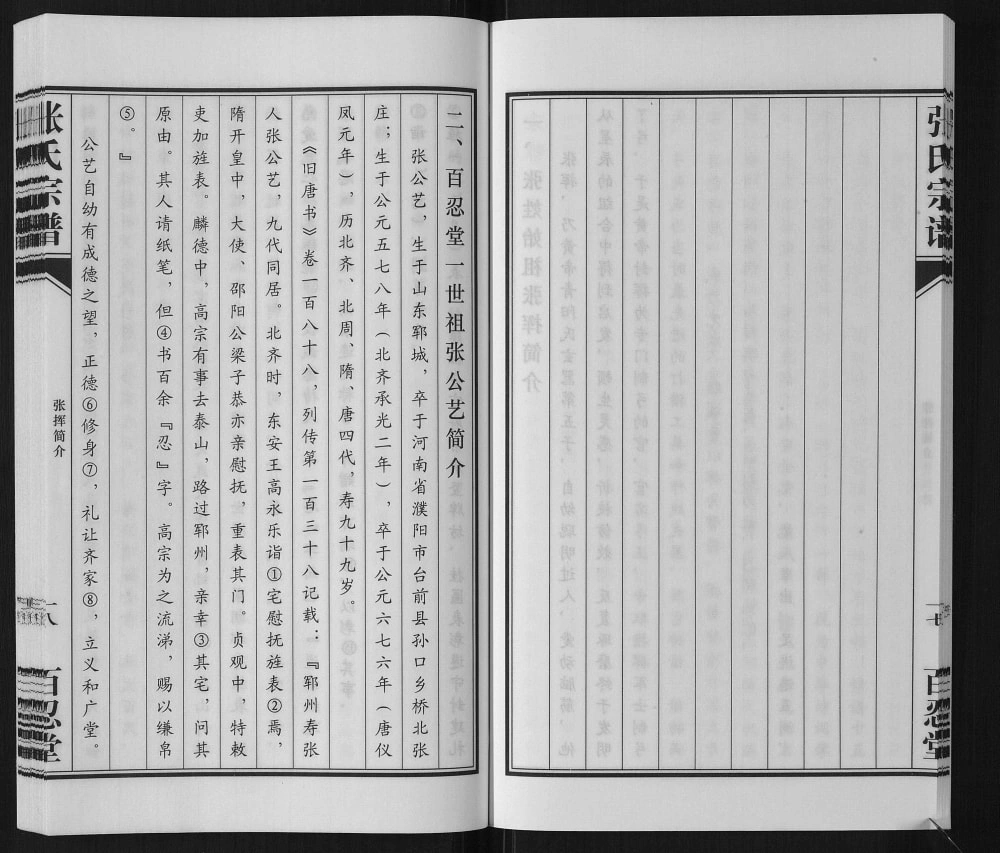 图片[3]-江苏高邮送桥张氏宗谱（百忍堂）电子版PDF下载-中华家谱网