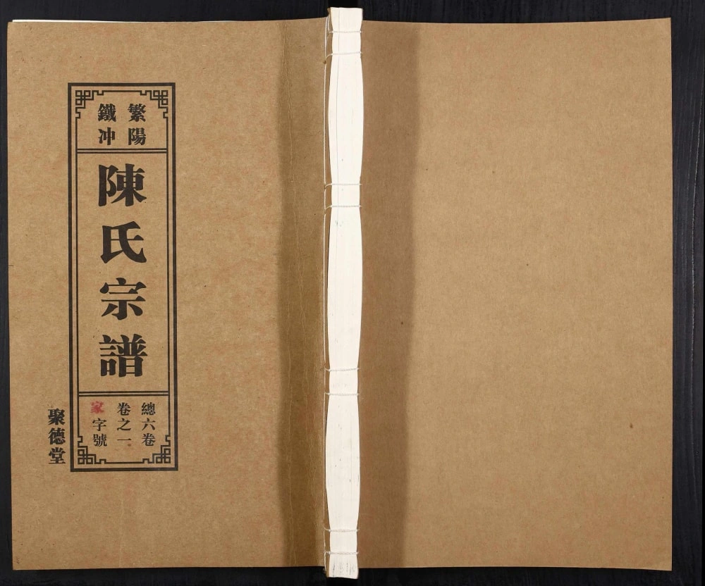 图片[1]-安徽芜湖繁昌区繁阳铁冲陈氏宗谱（聚德堂）电子版PDF下载-中华家谱网