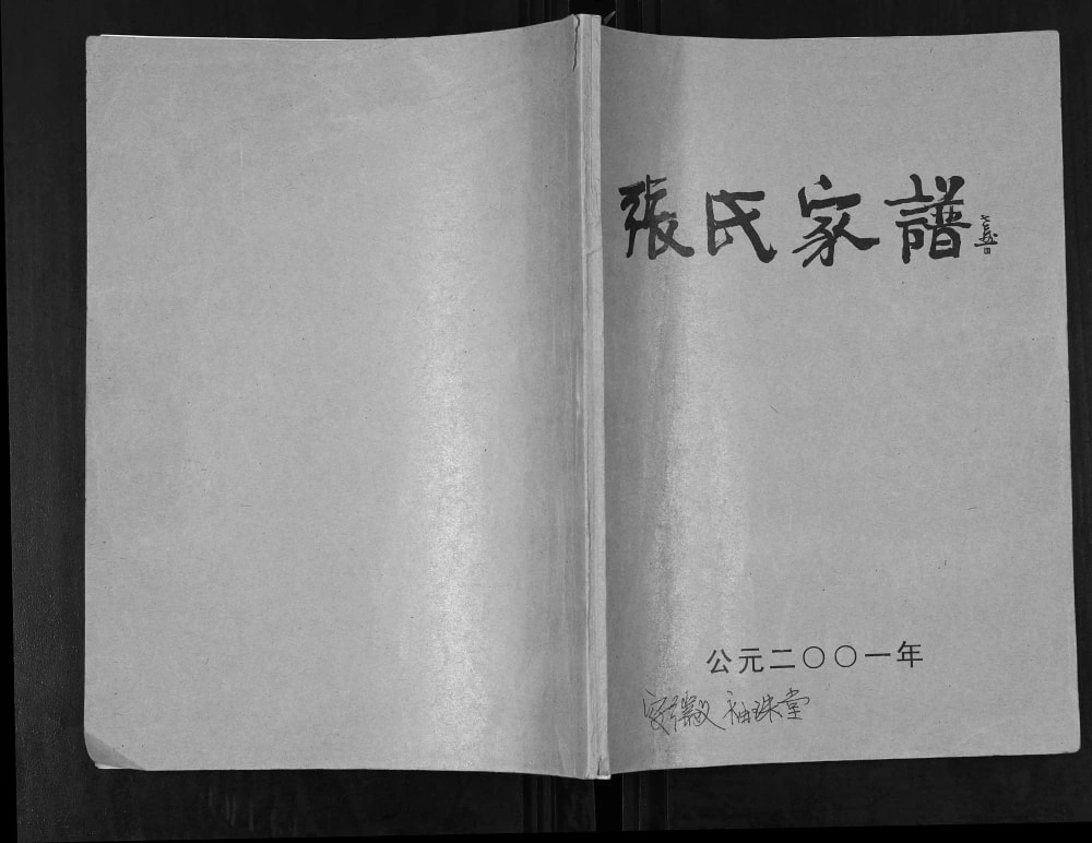 图片[1]-安徽天长张氏家谱（袖珠堂）电子版PDF下载-中华家谱网