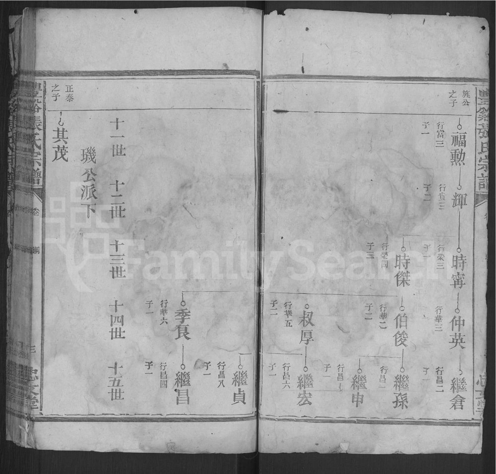 图片[5]-江西上饶广丰区丰溪塔下张氏宗谱（忠文堂）电子版PDF下载-中华家谱网