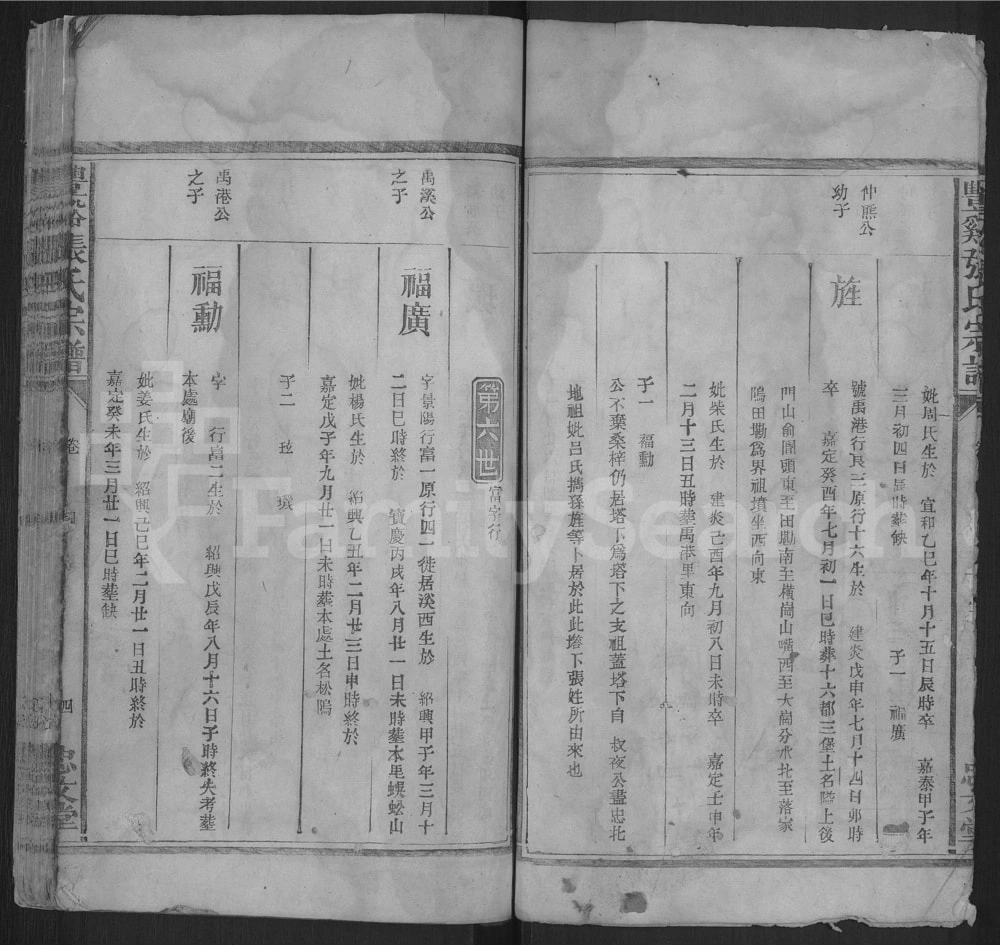 图片[8]-江西上饶广丰区丰溪塔下张氏宗谱（忠文堂）电子版PDF下载-中华家谱网
