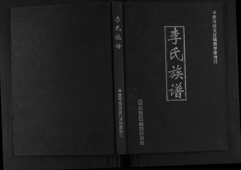 图片[1]-山东平度李氏族谱电子版PDF下载-中华家谱网