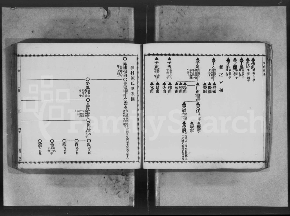 图片[4]-广东台山汶村陈氏恺翁十世孙复新祖房之家谱电子版PDF下载-中华家谱网