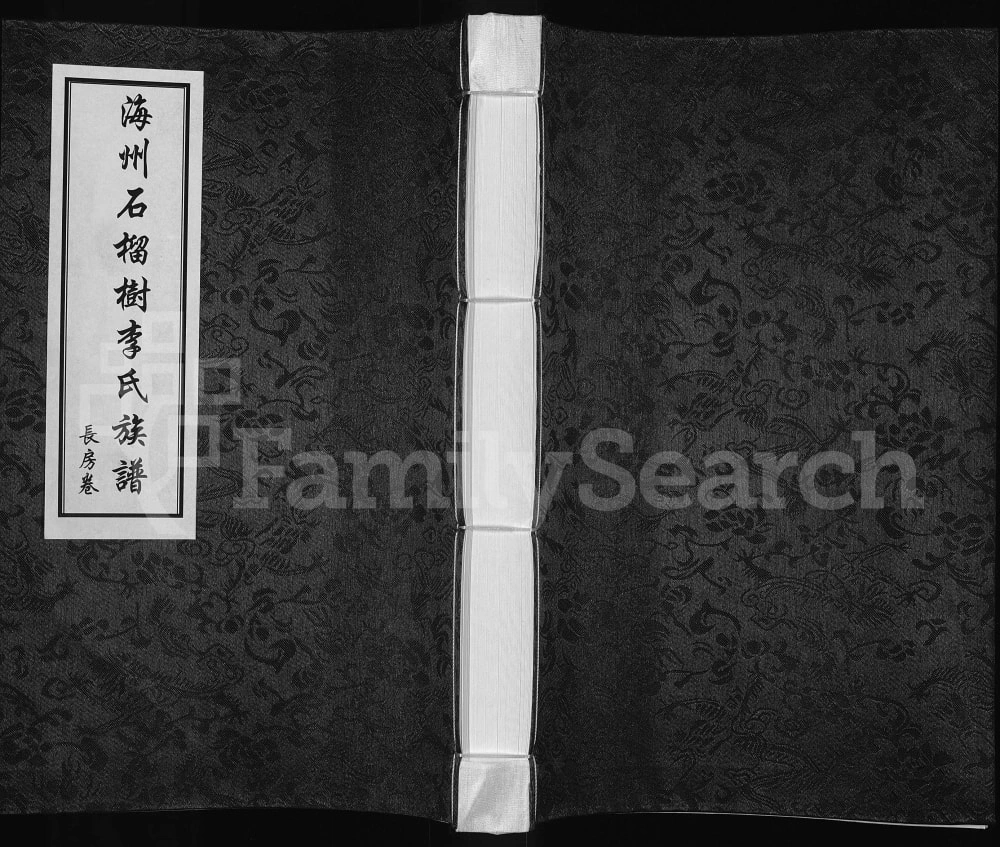 图片[1]-江苏连云港东海县海州石榴树李氏族谱（陇西堂）电子版PDF下载-中华家谱网