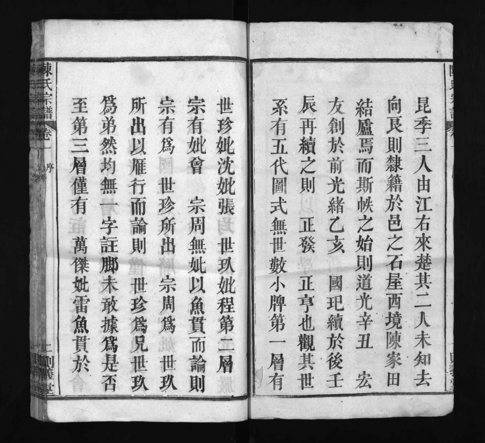 图片[2]-湖北武汉新洲区陈氏宗谱（则义堂）电子版PDF下载-中华家谱网