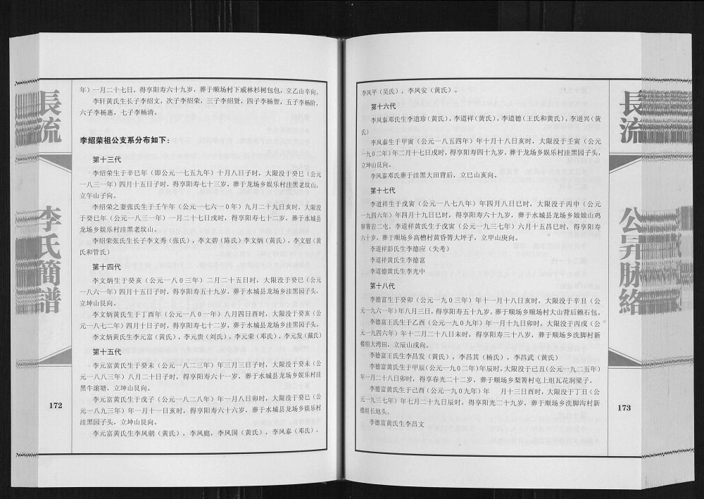图片[6]-贵州黔西南晴隆县长流李氏简谱电子版PDF下载-中华家谱网