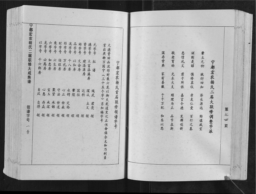 图片[3]-江西赣州宁都宏农杨氏二届联修大成族谱电子版PDF下载-中华家谱网
