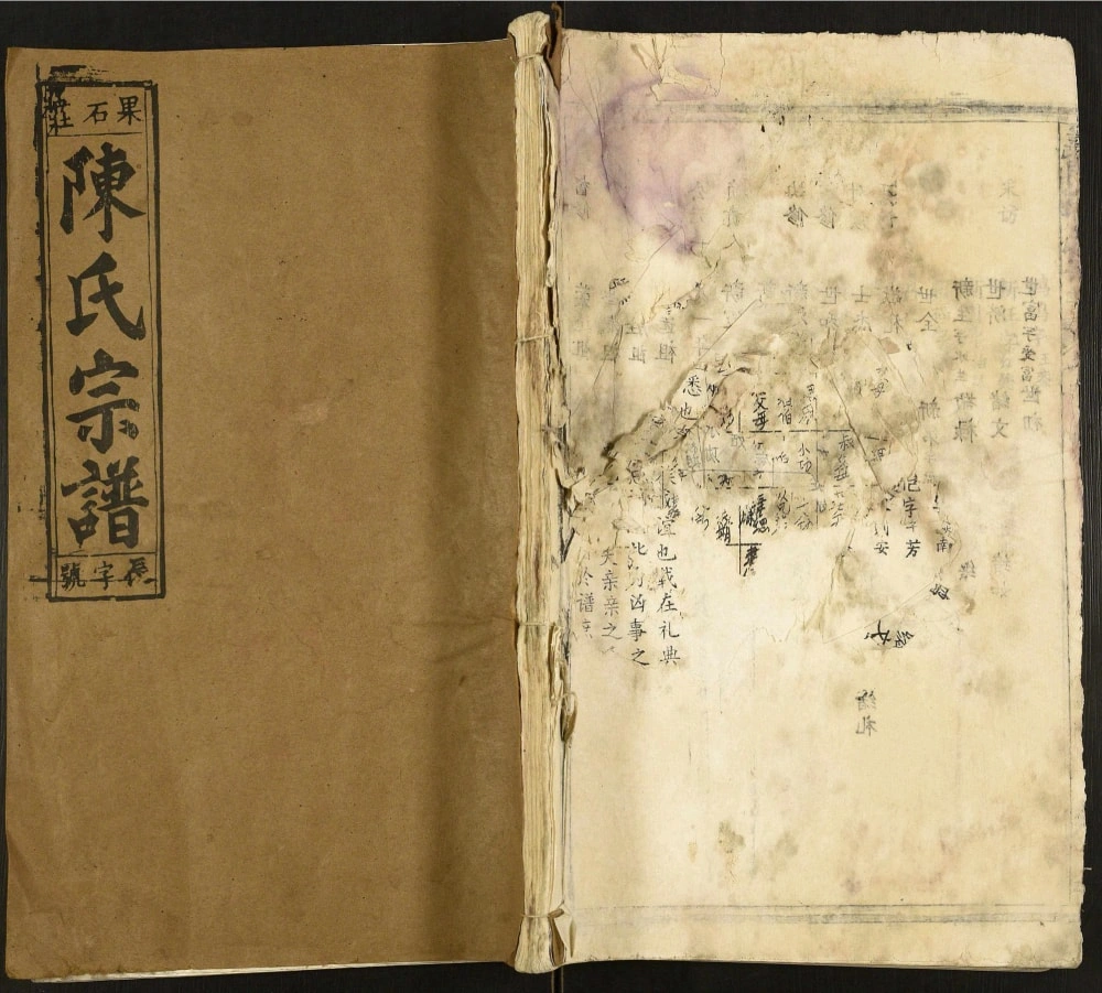 图片[1]-湖北黄石阳新县义门陈氏宗谱（果石庄）电子版PDF下载-中华家谱网