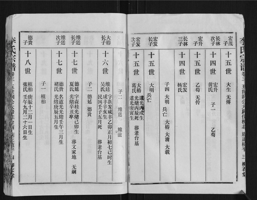 图片[7]-湖北汉川李氏宗谱电子版PDF下载-中华家谱网