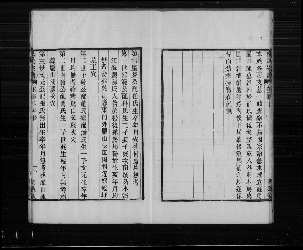 图片[4]-江苏苏州吴江杨氏宗谱（明远堂）电子版PDF下载-中华家谱网