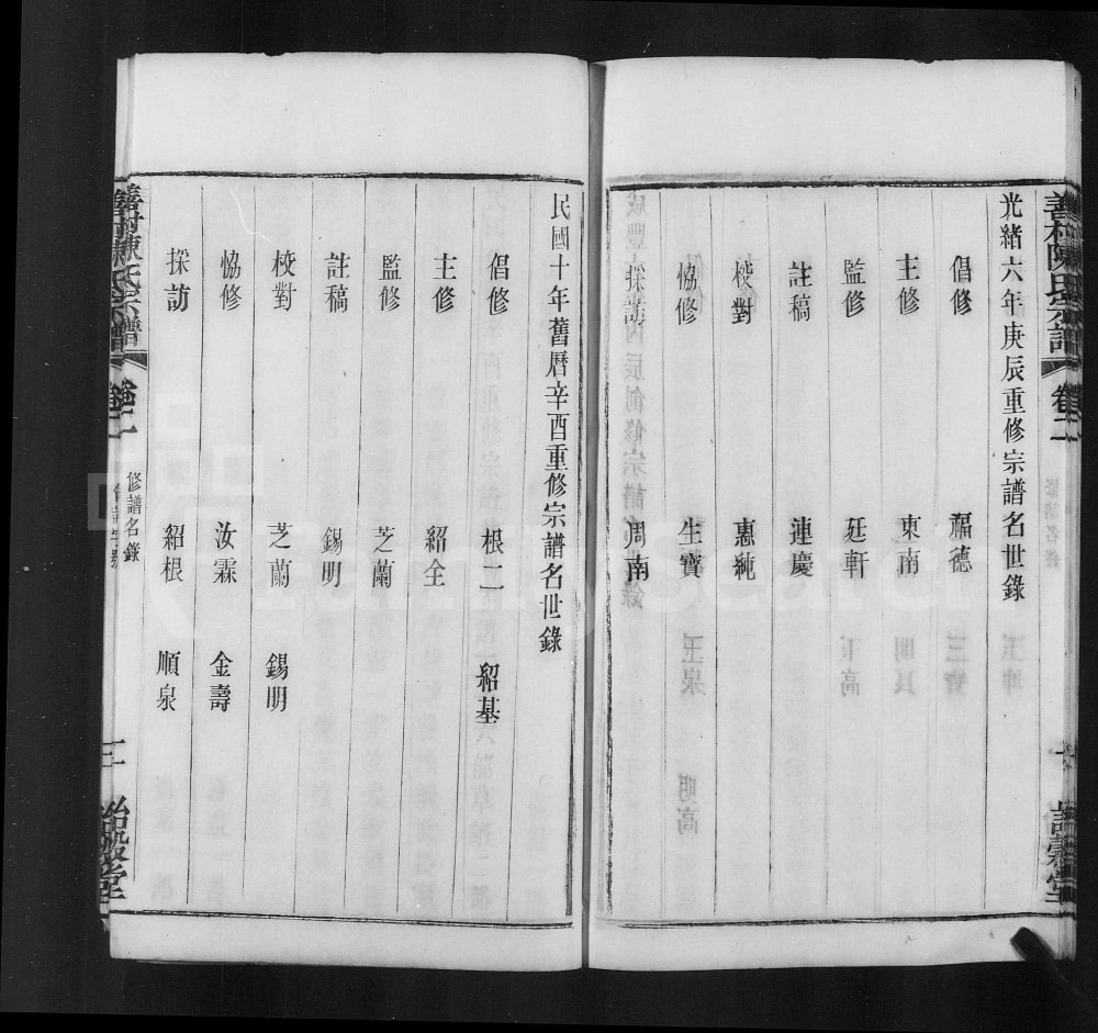 图片[3]-江苏江阴善村陈氏宗谱（诒谷堂）电子版PDF下载-中华家谱网
