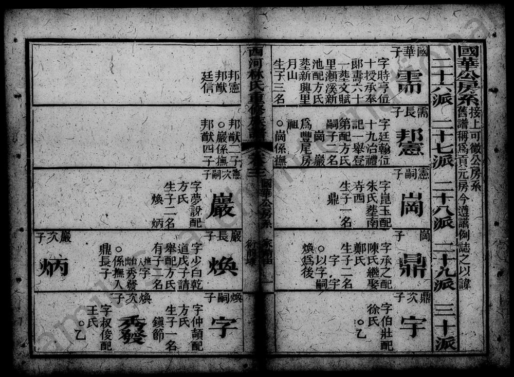 图片[4]-广东汕头潮阳区西河林氏重修族谱电子版PDF下载-中华家谱网