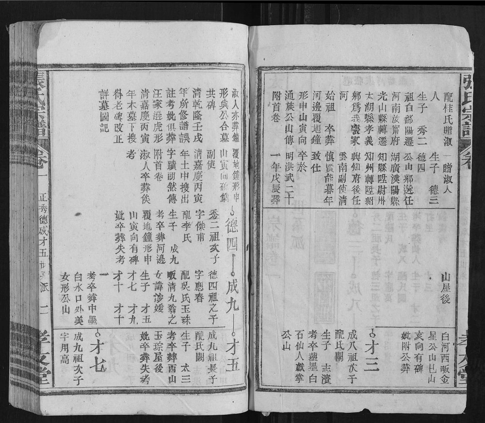 图片[3]-安徽安庆太湖县张氏宗谱（孝友堂）电子版PDF下载-中华家谱网