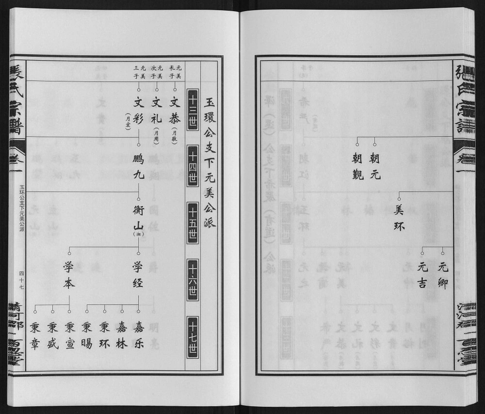 图片[8]-安徽肥东张氏“对河张”合肥支派宗谱（百忍堂）电子版PDF下载-中华家谱网