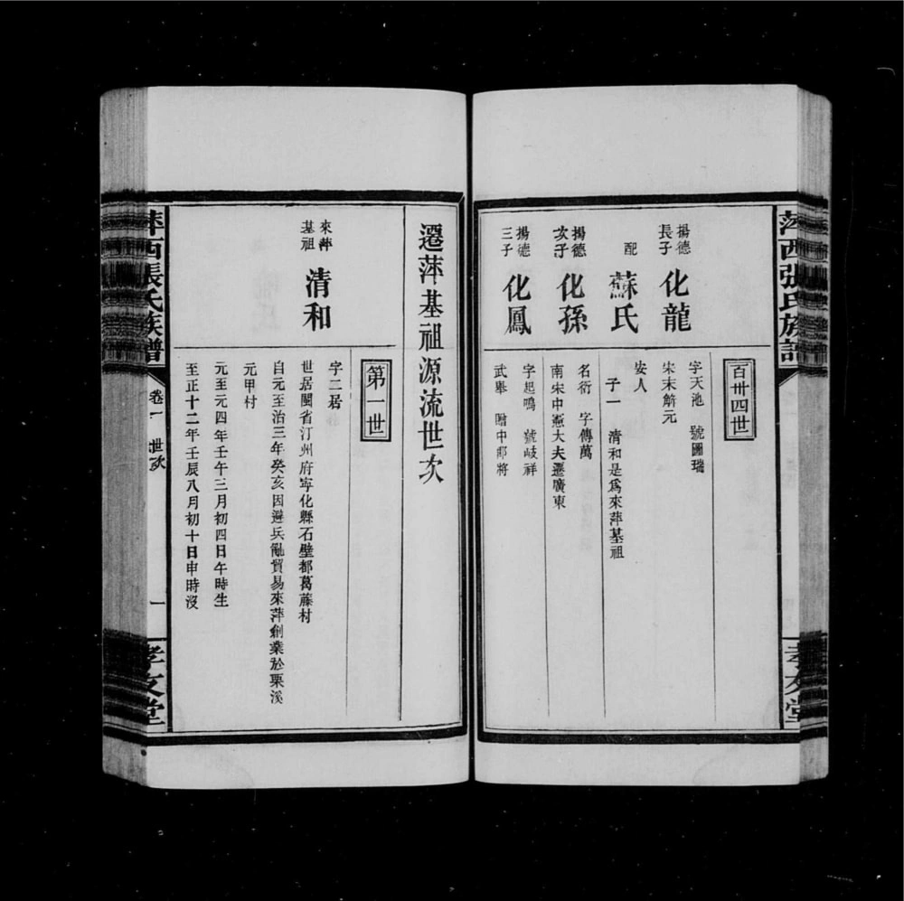 图片[4]-江西萍乡萍西张氏族谱（孝友堂）电子版PDF下载-中华家谱网