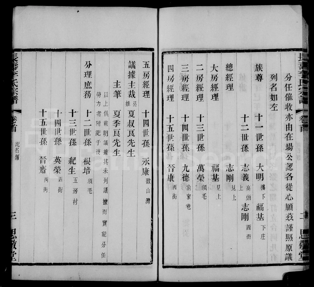 图片[3]-江苏江阴长寿李氏宗谱（思敬堂）电子版PDF下载-中华家谱网